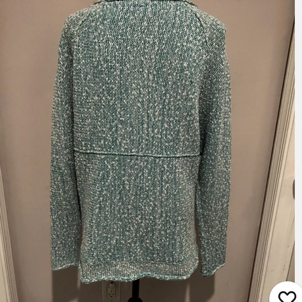Free People Bright Lights V-Neck Marbled Sweater